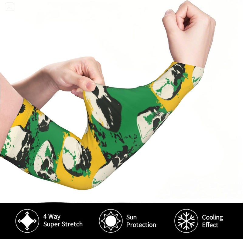 oyebn Arm Sleeves Outdoor Garden Sports Cooling Sun Sleeve for Women Men Farm - Image 3